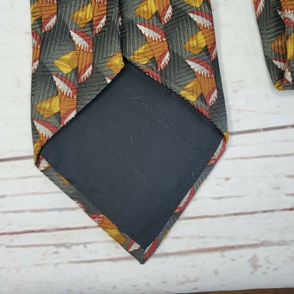 Rare Ermenegildo Zegna %100 Seta Silk Italian Tie - Picture 4 of 12